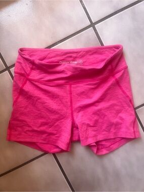 Pink outdoor voices shorts